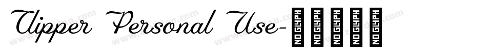 Clipper Personal Use字体转换